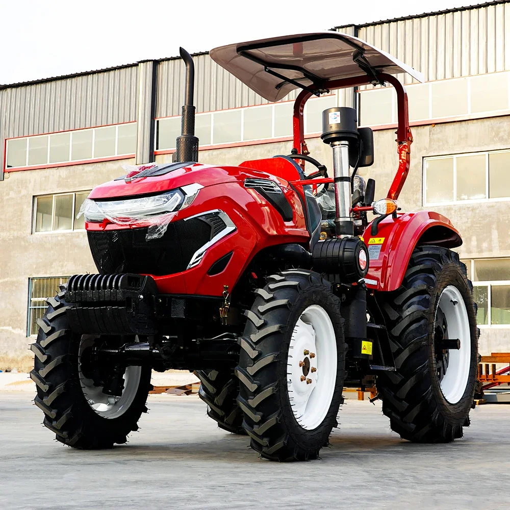 รถแทรกเตอร์การเกษตรอเนกประสงค์ 4wd รถแทรกเตอร์การเกษตรขนาดกะทัดรัดขนาดเล็ก 4x4 รถแทรกเตอร์การเกษตรขนาดเล็กขายร้อน