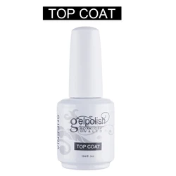 Sheenia 15ml longo tempo shinning embeber fora gel unha polonês nenhuma limpeza superior casaco grande gama máxima nenhuma camada pegajosa não-limpeza topcoat