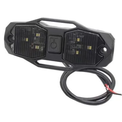 LED Interior Dome Light for Kawasaki Teryx 750/800 KRX 1000 Can-Am Defender UTV 12V Universal Roll Bar Mount Map Lamp