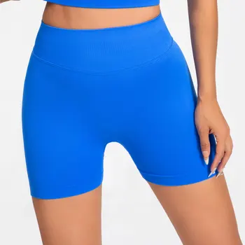 NCLAGEN Gym Biker Shorts 4 NCLAGEN GYM Shorts 4.5" Women Activewear Fitness Sports Biker Shorts Low Ribbed Band Workout Scrunch Butt Yoga Seamless Leggings 4