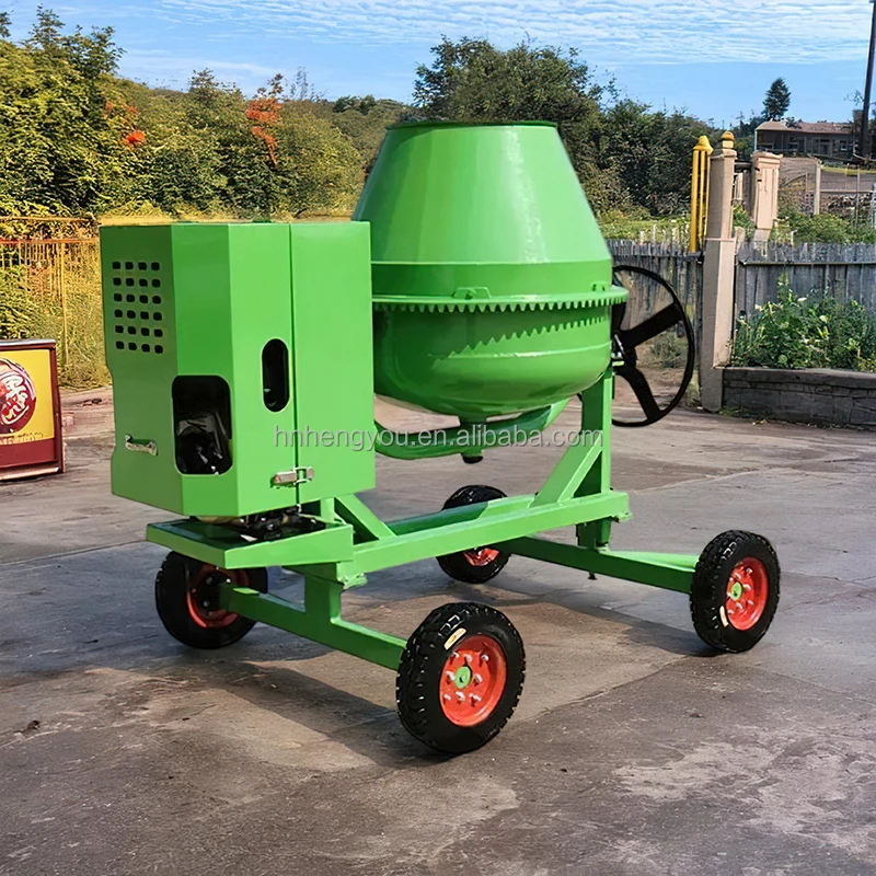 Best Quality Concrete Mixer 350l 700l 500 Liter Cement Mixture Machinery Factory Price Automatic Concrete Mixer