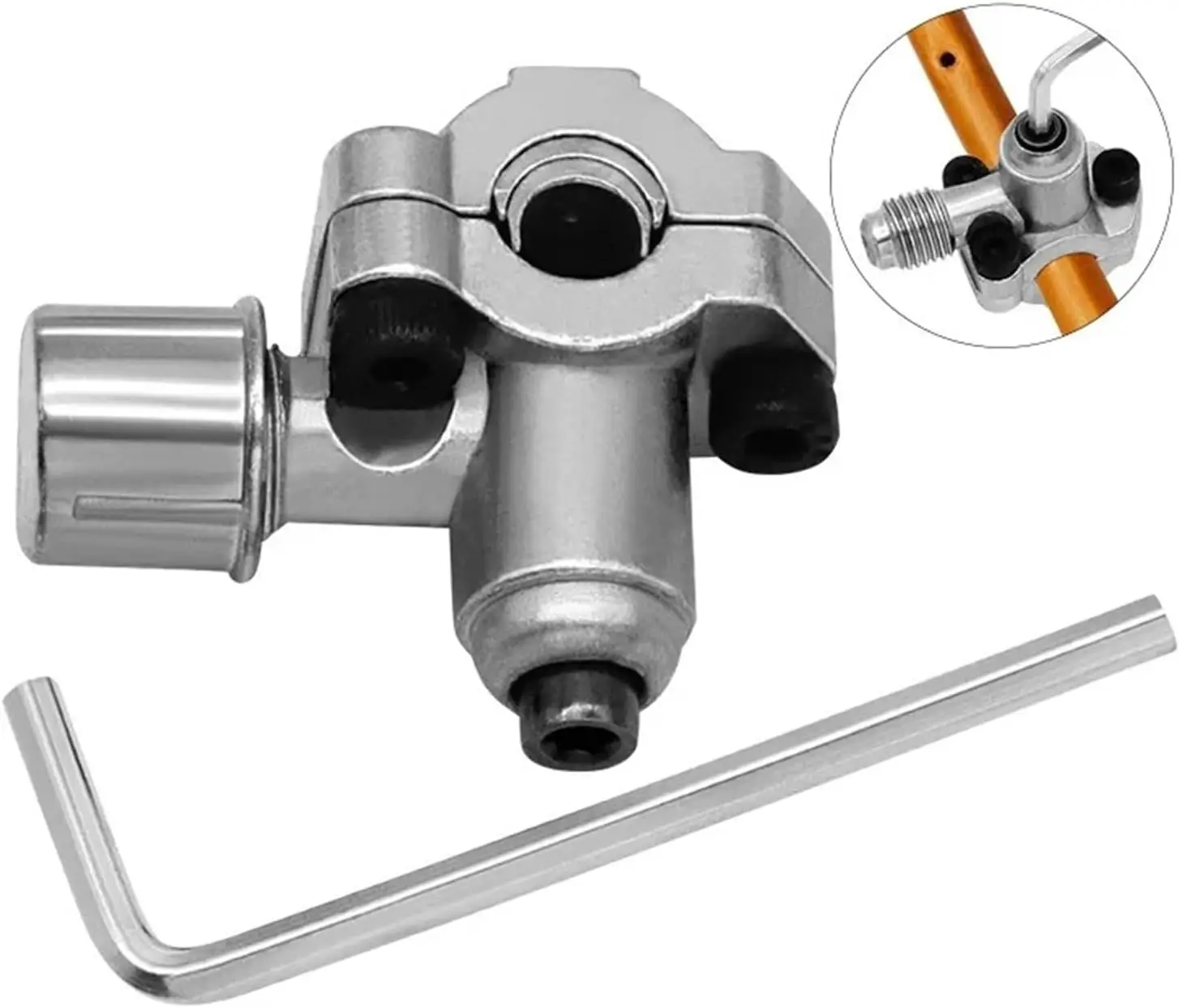 Refrigerator Puncture Valve 1-4Set BPV-31 Cartridge Piercing Valve Line Tap Faucet Valve For HVAC Air Conditioner Line Tap Valve