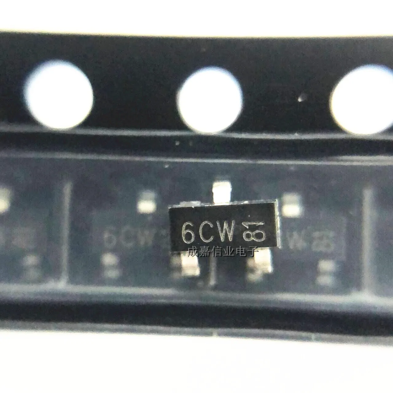 100 pçs/lote BC817-40 sot-23-3 marcação; 6cw transistores bipolares-bjt trans gp bjt npn 45v 0.5a 345mw automotivo 3 pinos