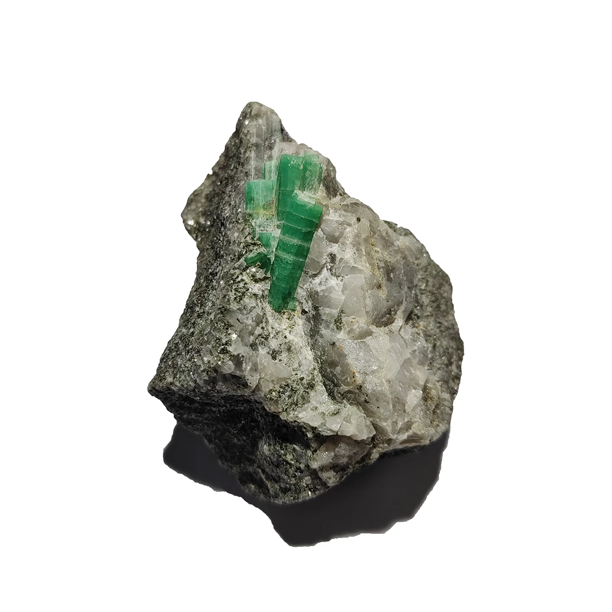 

NEW! C5-1A 1PCS 100% Natural Green Emerald Mineral Gem-Grade Specimens Stones And Crystals Quartz Teaching