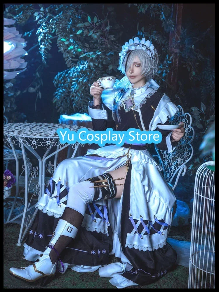 Game Nu: Carnival Blade Cosplay Costumes Women Cute Maid Dress Suit Halloween Carnival Uniforms Anime Clothing Custom Made