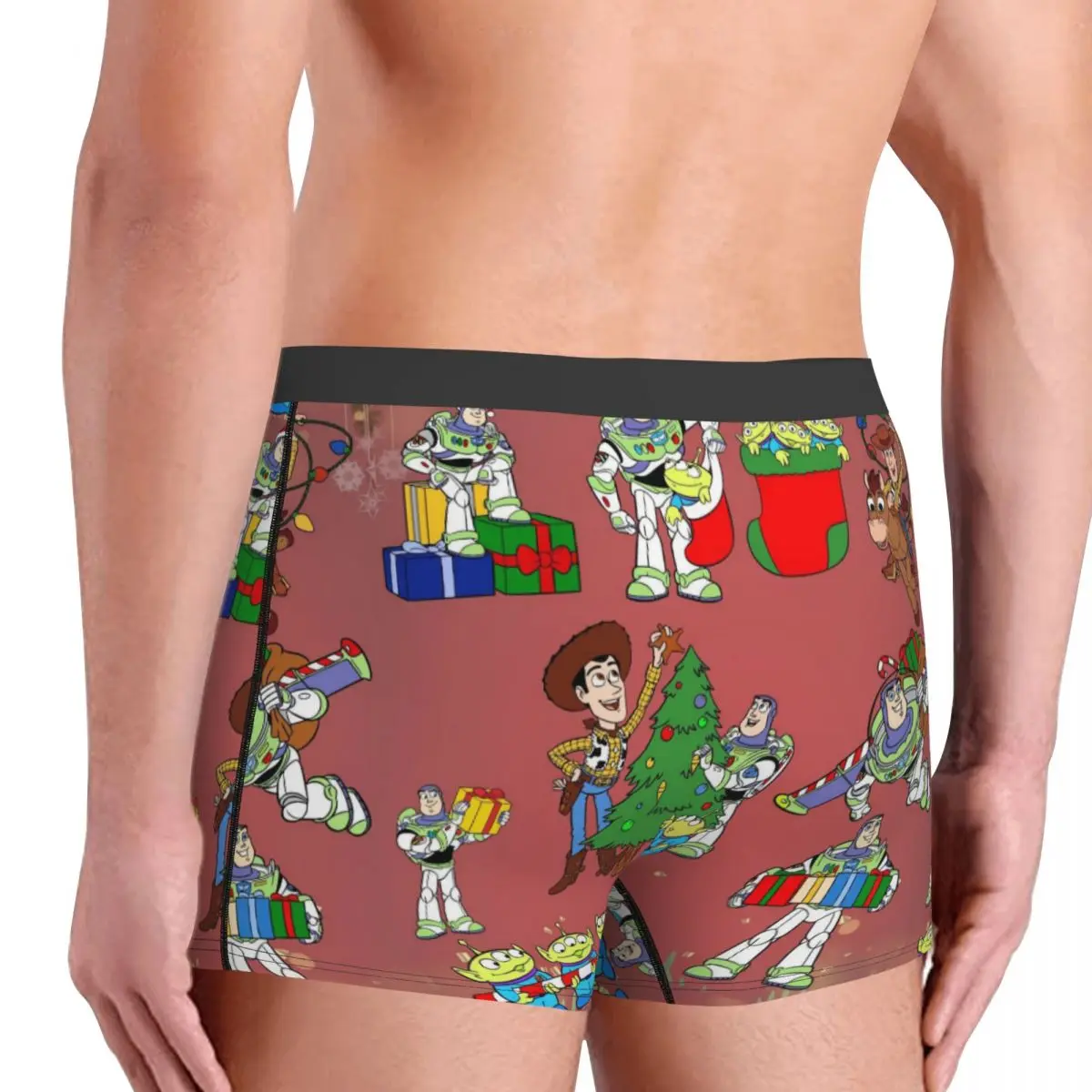 Pantaloncini boxer personalizzati Toy Story Cartoon Slip da uomo Intimo Mutande alla moda