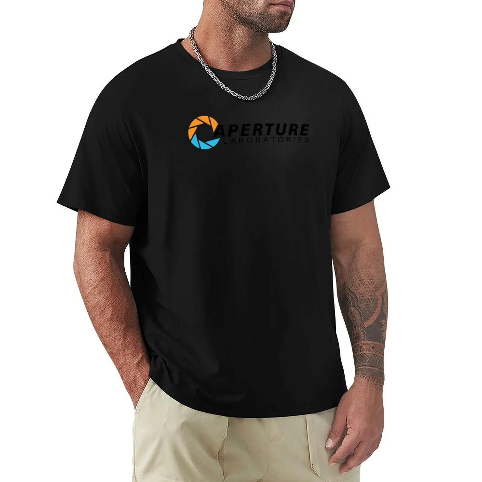 Aperture Science Laboratories - Portal T-Shirt Standard Fit Solid Tee Shirt