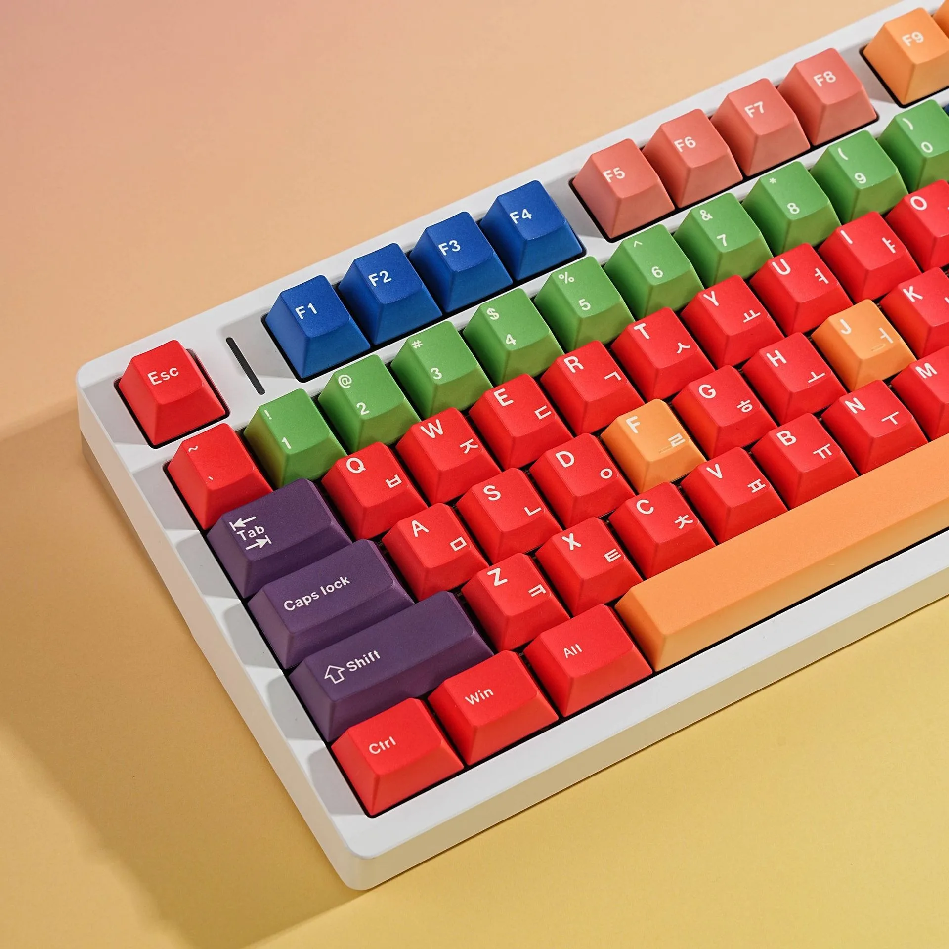 

Механическая клавиатура GMK Beti: Кейкапы 7U ISO (русский, испанский, французский, немецкий, ABNT2, корейский, японский, арабский) Cherry Profile PBT