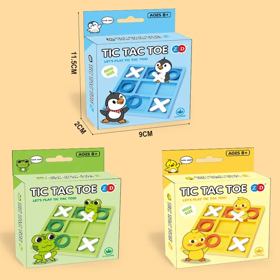 لعبة ألغاز تفاعلية صغيرة متقدمة من Tic Tac Toe لعبة ألغاز تفاعلية ممتعة للعائلة مثالية لهدايا أعياد الميلاد وحفلات الأصدقاء