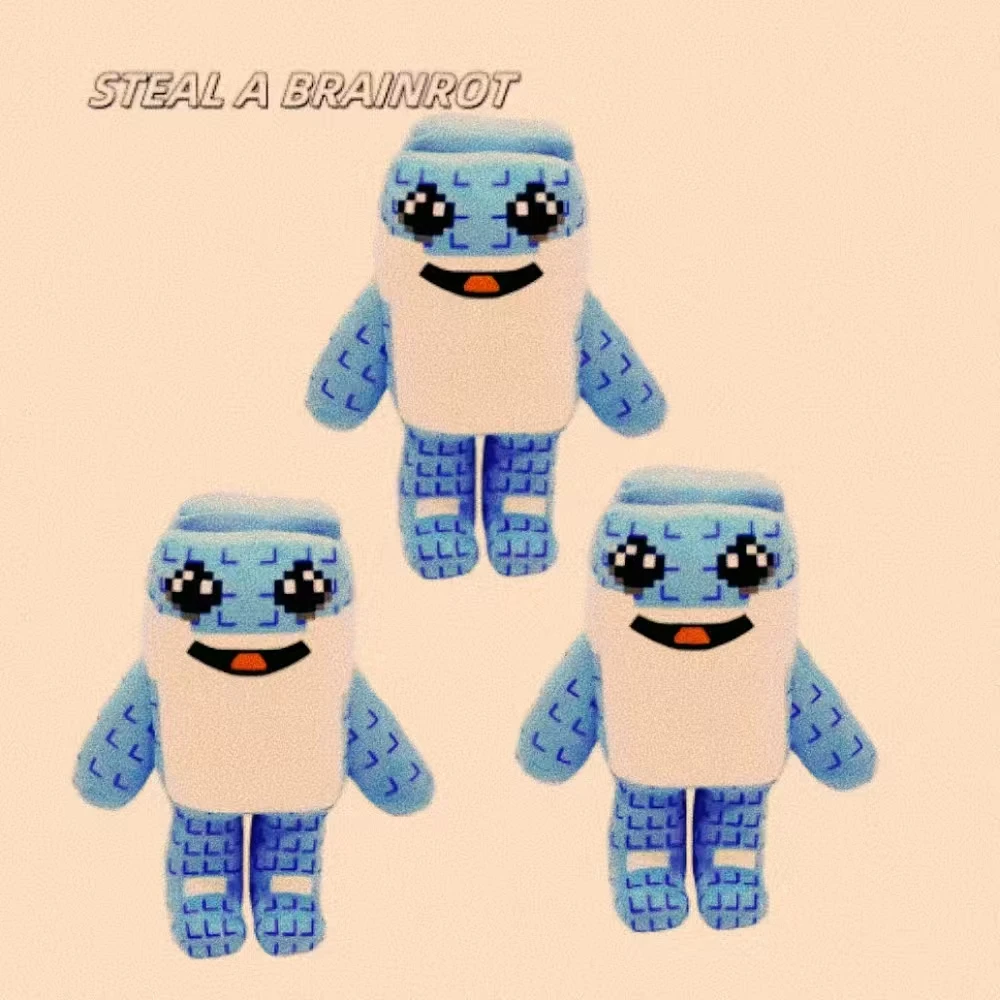 

Новые 21 см STEAL A BRAINROT плюшевые игрушки милые мягкие мультяшные аниме-подушки куклы для детей подарок на день рождения и Рождество