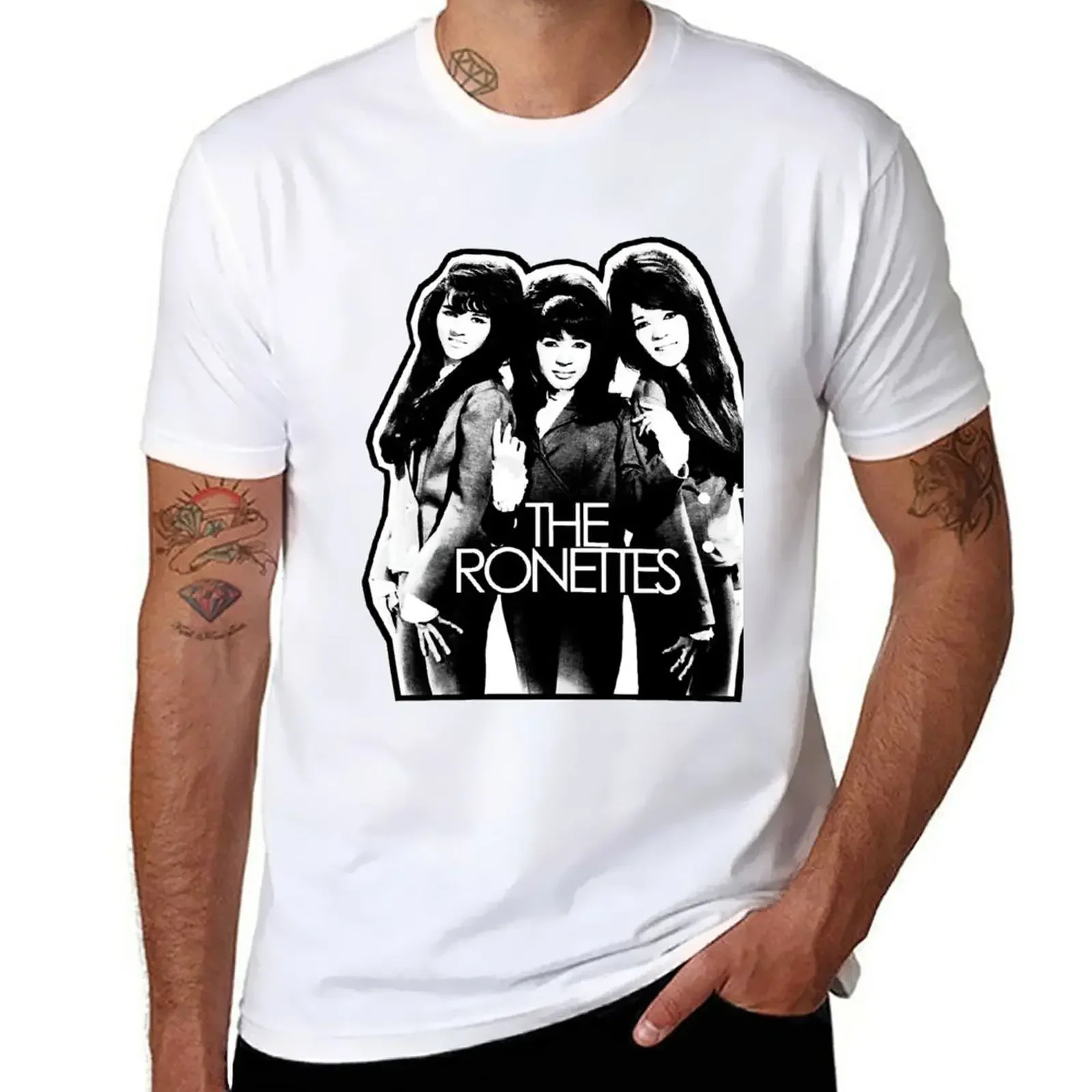 Gift Idea The Ronettes Gifts For Birthday T-Shirt quick-drying for a boy Men's clothing