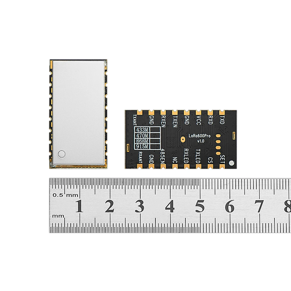 2PCS/Lot G-NiceRF LoRa600Pro 868MHz 100mW Mesh LoRa Uart Embedded Small Size RF Module With Dual Antenna Design