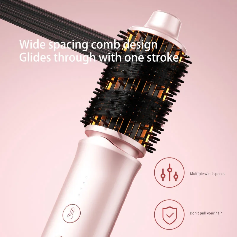 Charging Wireless Hair Curler 2 In 1 Straightening Curling Comb Portable Fluffy High Cranial Top Hair Styling Tool - view 6