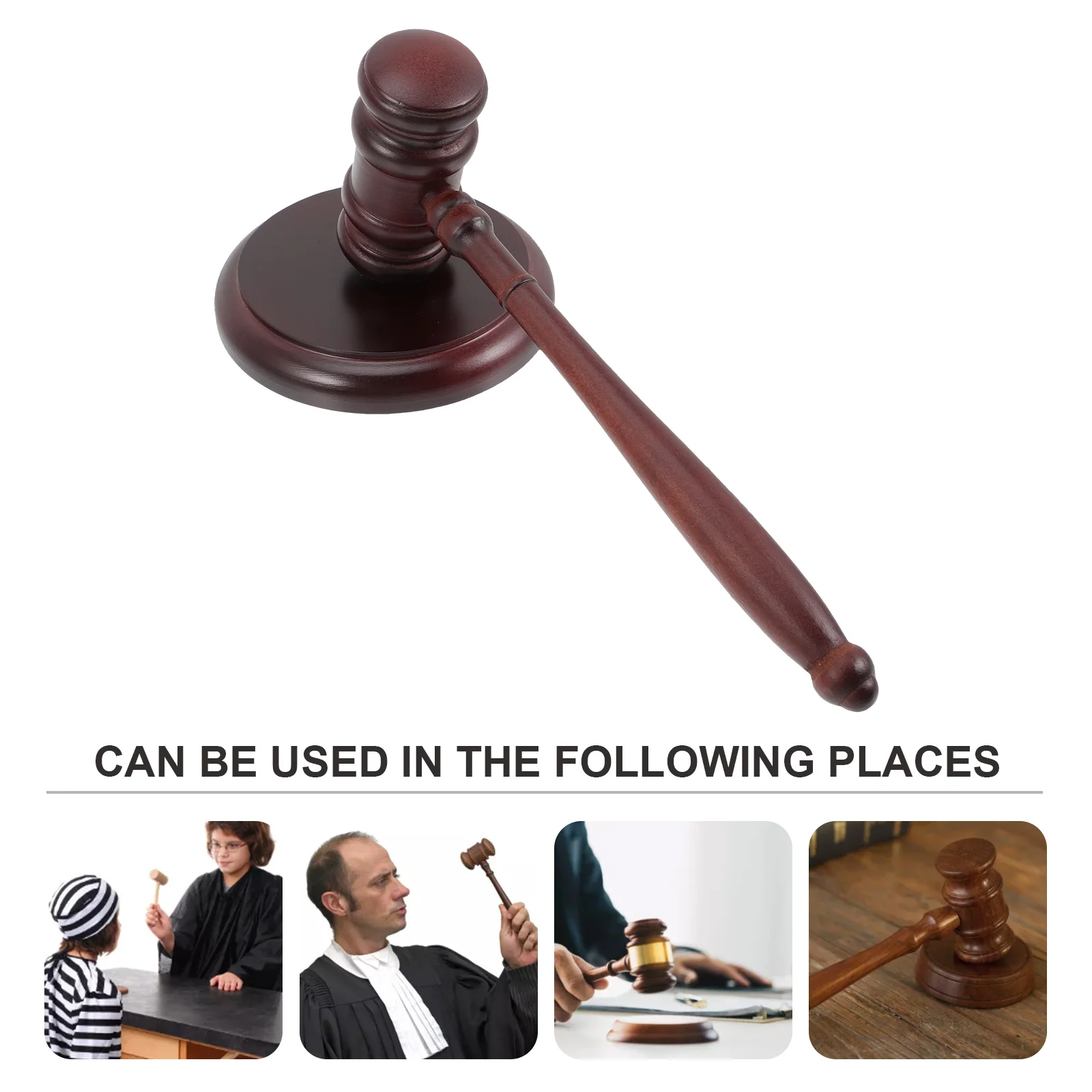 Handcrafted Merchandise Hammer Court Hammers Judge Gavels Wooden Lawyer Judgement