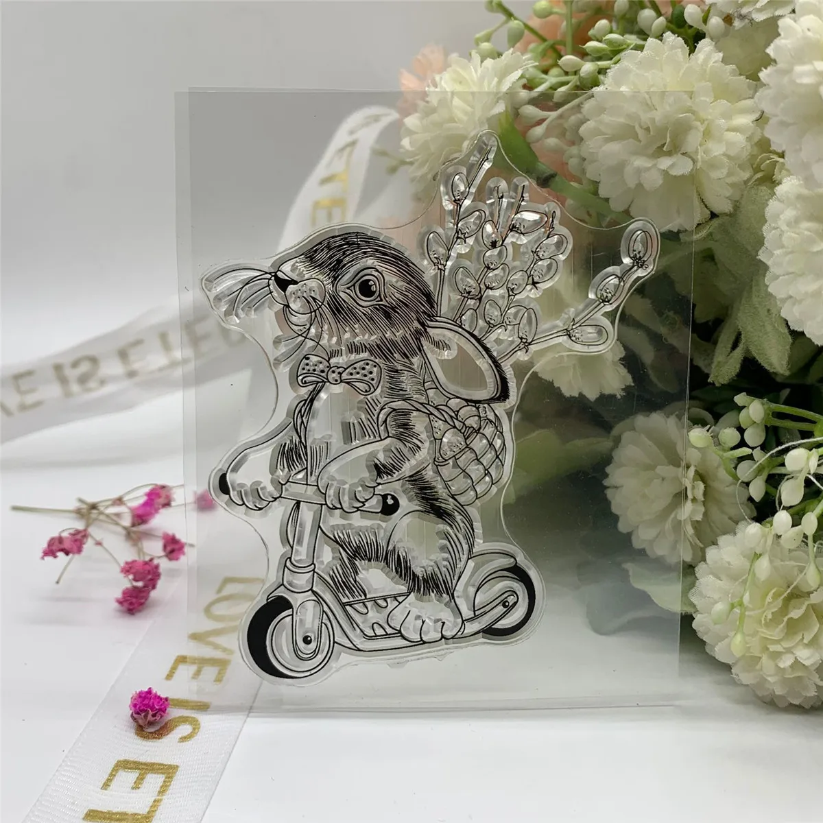 Niestandardowe małe zwierzę przezroczysty silikonowy stempel i arkusz matrycy, DIY Scrapbooking, uroczy wzór albumu fotograficznego