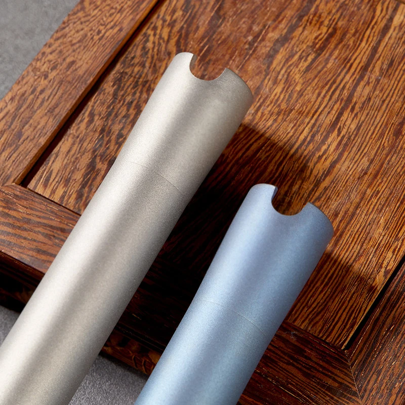 

Eight Hole Frosted Xiao Titanium Alloy Mini Short Xiao Instrument Suitable For Professionals Level Xiao Right/Left hand Choose