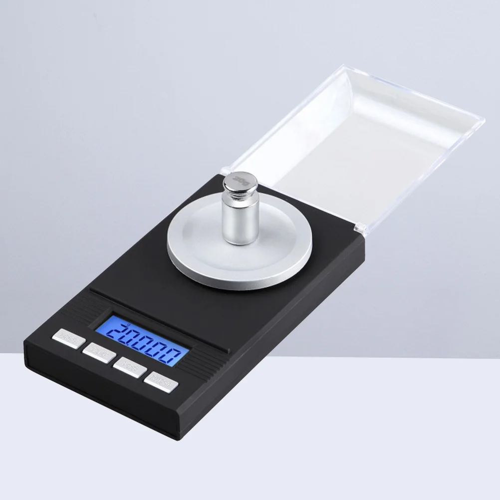 

20G/0.001G Electronic Jewelry Scale Balance With Lcd Backlight Auto Off Function For Weighing Medicinal Materials
