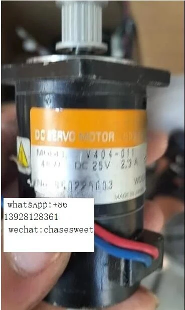 

V404-011 DC Servo motor used in good condition