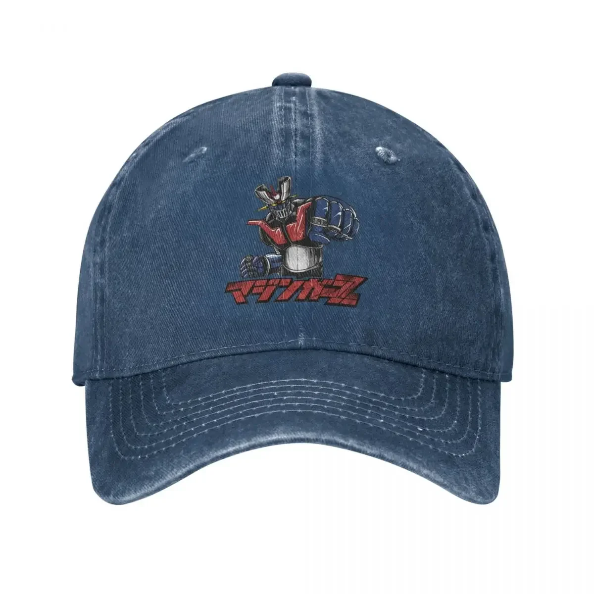 Goldorak Actarus Maziner Z Unisex Style Baseball Cap Robot Grendizer Anime Distressed Deniiem Hats Cap Outdoor Summer Headwear