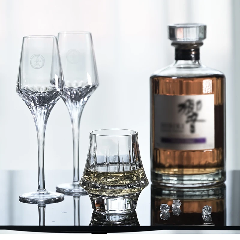 

Whiskey fragrant cup K6 crystal glass wine glass handmade foreign wine spirits high-end wine set