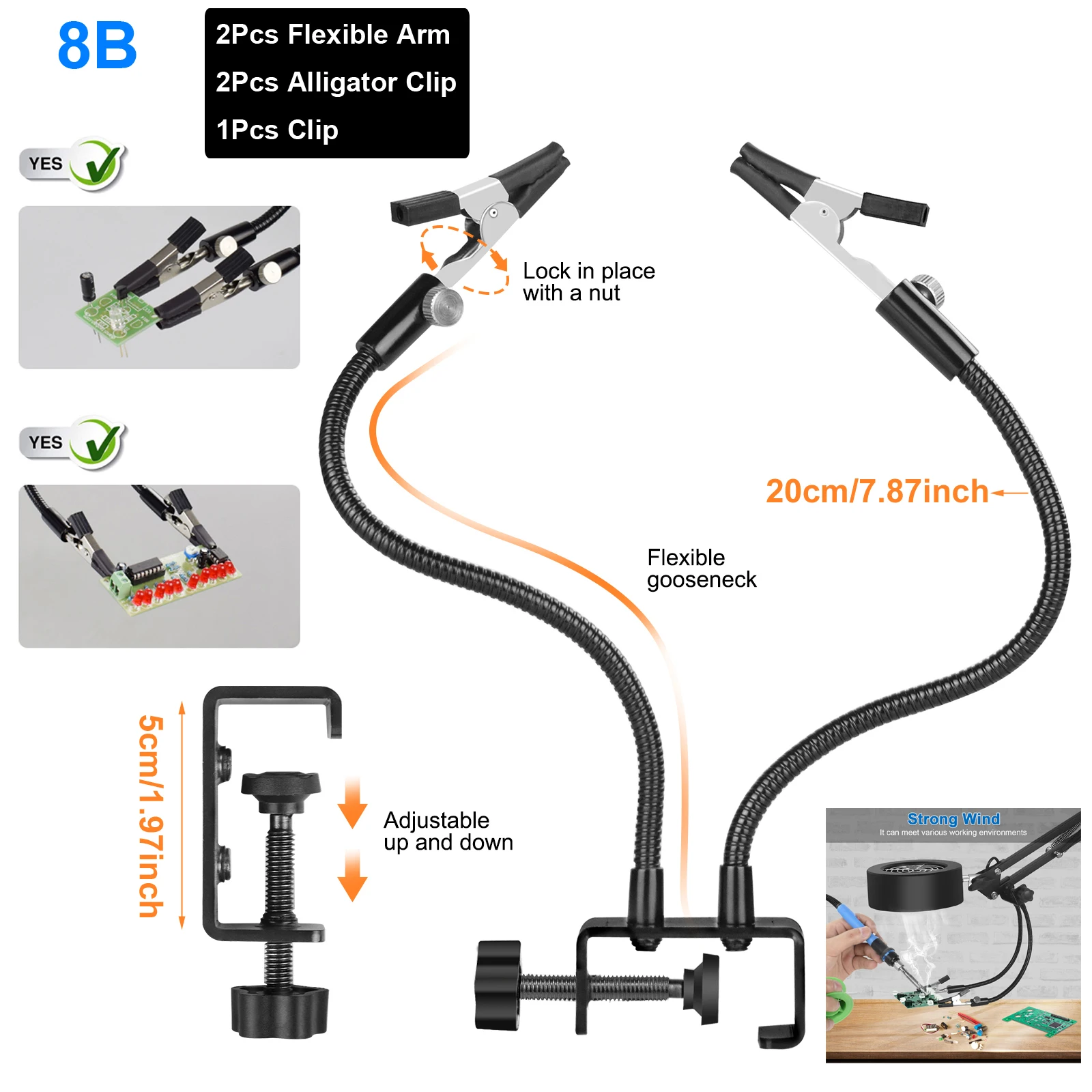 Imagem -05 - Newacalox-extrator de Fumos de Solda Absorvente de Fumaça Absorvente de Prevenção de Fumos Ventilador de Trabalho Faça Você Mesmo ue e Eua 12v