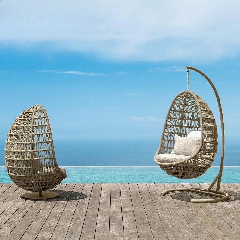 Hanging Basket, Balcony, Cradle Chair, Outdoor, Courtyard, Garden, Rattan