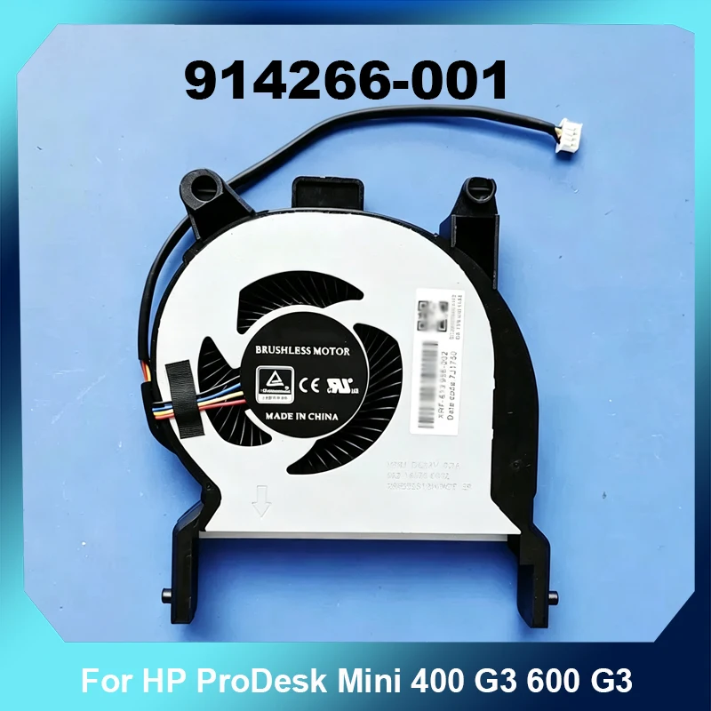 914266-001 BUC0712HB-00 CPU Cooling Fan For HP ProDesk Mini 400 G3 600 G3 DM Tiny Desktop Cooler