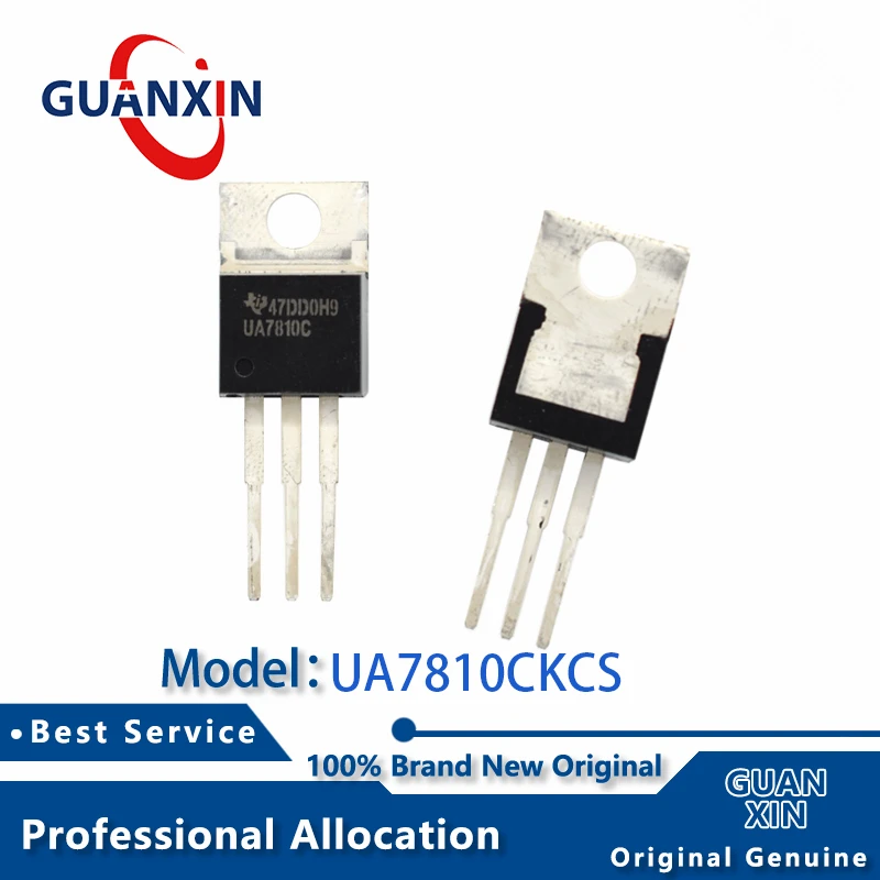 

100% New UA7810CKCS TO-220-3 Marking UA7810C UA7810
