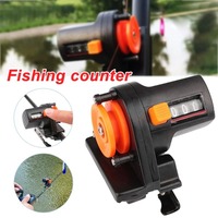 0-999M Counter Fishing Line Depth Measurement Tool Sea Fishing Tackle Length Measurement Counter Fishing Tool
