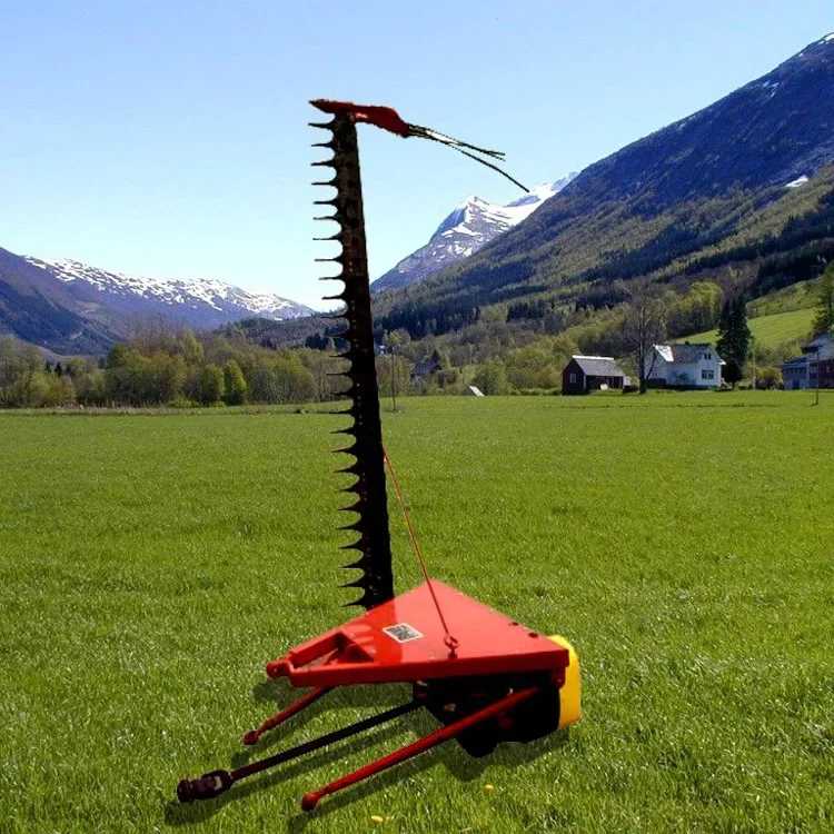 Lawn Mover Tractor Attachments Reciprocating Sickle Grass Cutter Hay Lawn Sickle Bar Mower For Sale