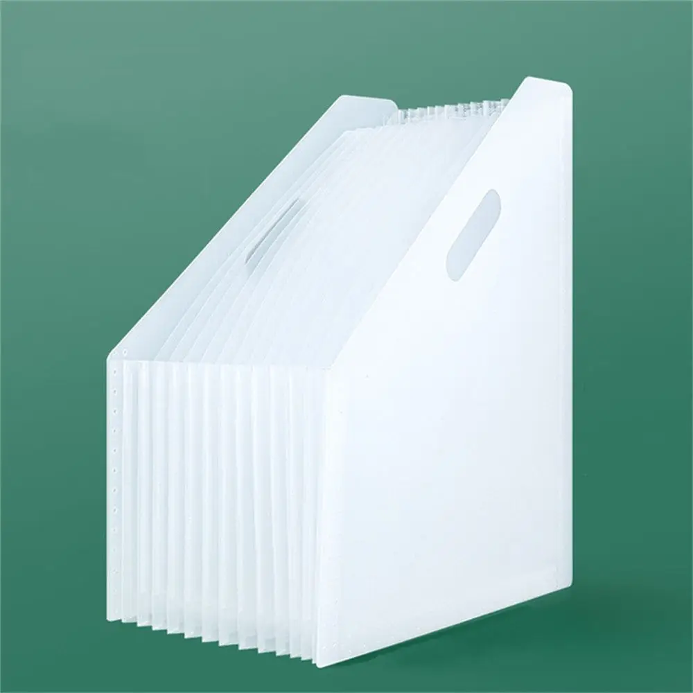 Paper Organizer A4 File Folder Vertical Multi-layer Expanding File Folder Organ Bag Document Organizer Desk File Folder