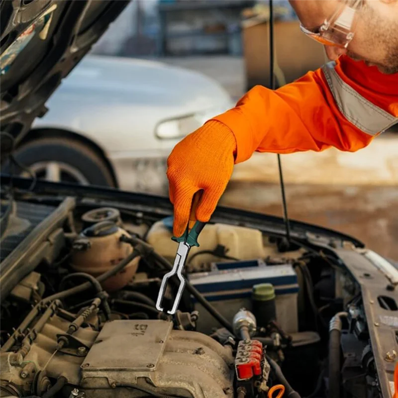 

A53Q-Electrical Disconnect Pliers,Fuel Line Pliers Automotive Electrical Connector Disconnect Pliers,Spark Plug Removal Plier Du