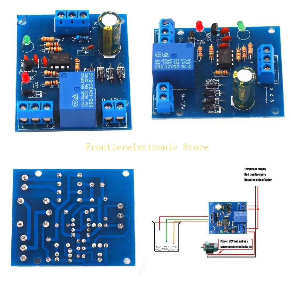 

G8DB 1000W Capacity Water Level Control Module 9V 12V Input For Pool Tanks