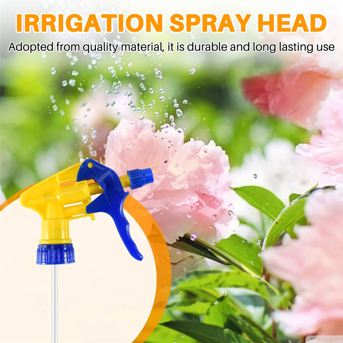 Popular 6 Pcs Heavy Duty Chemical Resistant Trigger Sprayer Spray Bottle Nozzle Head