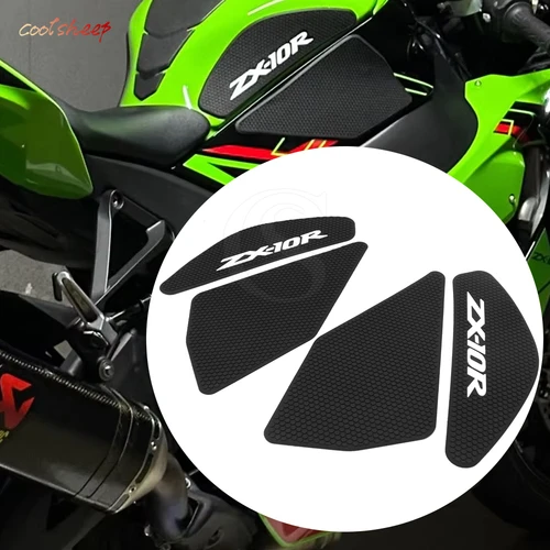 Almohadilla lateral para tanque de combustible ZX10R para KAWASAKI NINJA ZX-10R 2011-2021, accesorios para motocicleta, pegatinas protectoras, almohadilla de agarre para rodilla 2020 2019