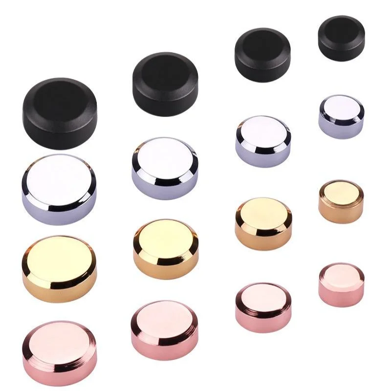 4PCS Glass Fastener Stainless Steel Advertising Screws Mirror Nails Decorative Cover Advertisement Fixing Screw Hardware