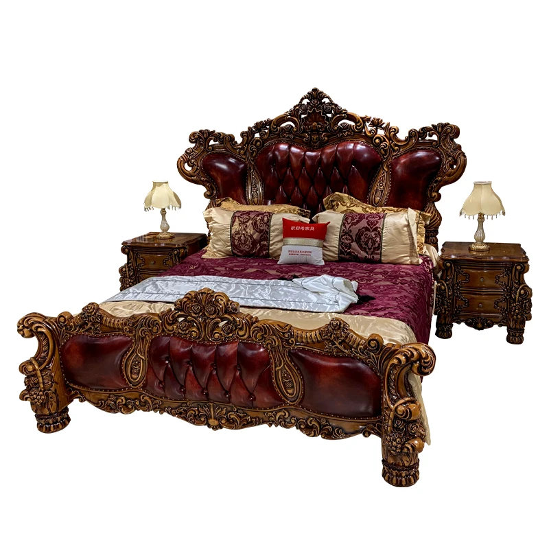 Design Multifunctional Bed Beauty Massage Castle Modern Bedroom Bed Queen Headboards Sleeping Camas De Casal Salon Furniture image 6