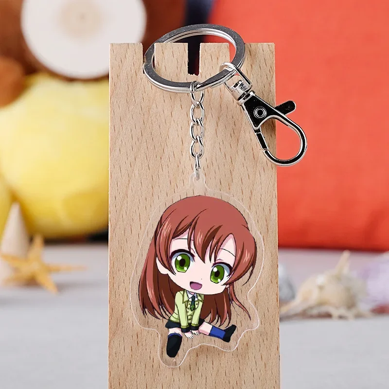 6CM Anime Code Geass Acrylic Keychain Model Lelouch Lamperouge Characters Ornament Accessories Goods Collection Gifts llaveros