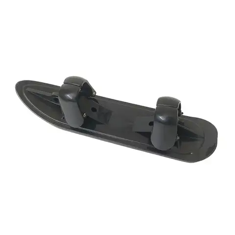 Scooter Ski Sled 2 in 1 Snow Sledge Board Outdoor Winter Snowboards Ski Sled Board for Golf Carts Bike Skiing Attachment