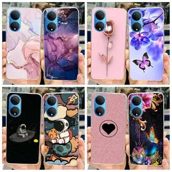 For Honor X7 Case Shockproof Clear Silicone Soft TPU Back Cover For HonorX7 X 7 Funda CMA-LX2 CMA-LX1 CMA-LX3 Protect Phone Case