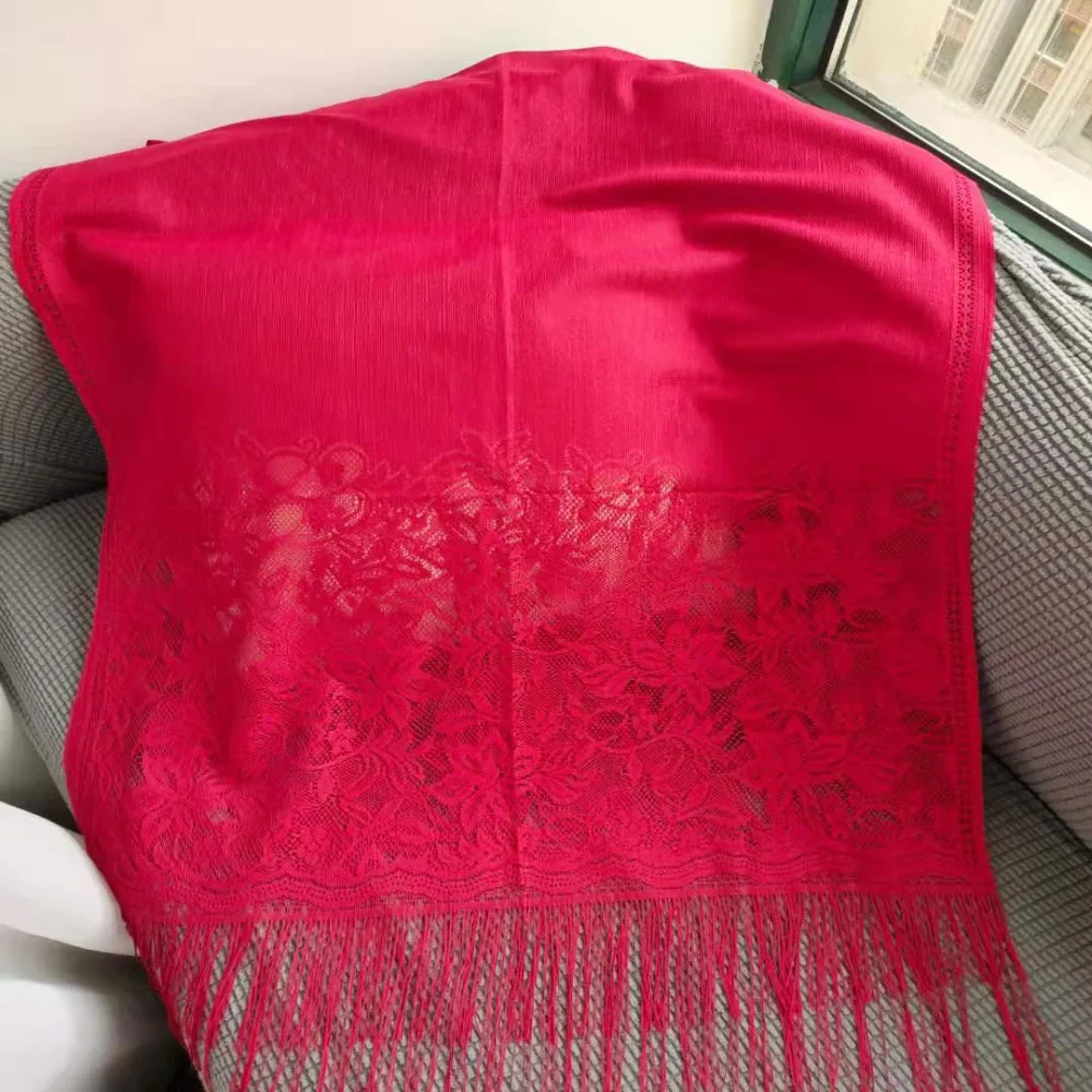 New Bridal Evening Dresses Shawl Wedding Bridesmaid Dinner Shawl Party Lace Lace Triangle Scarf