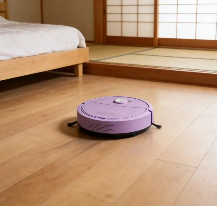 Auto-Cleaning Robot Vacuum with Mopping Reservoir and Dustbin for Integrated Sweeping Vacuuming and Mopping Workflow