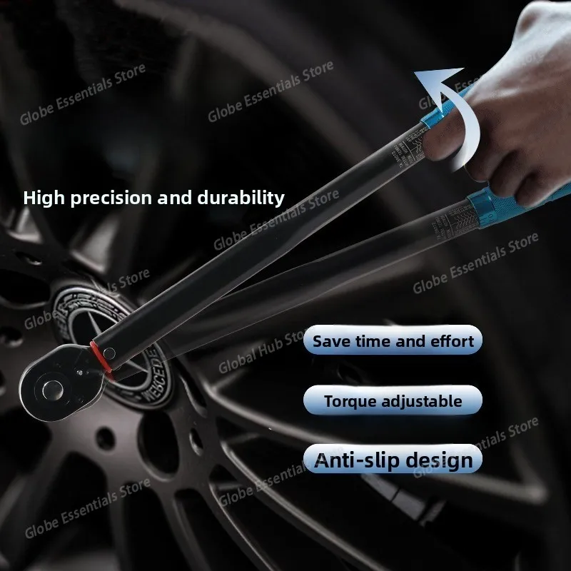 

7pcs Automotive Torque Wrench Set Drive Adjustable Tool with Ratchet Functionality