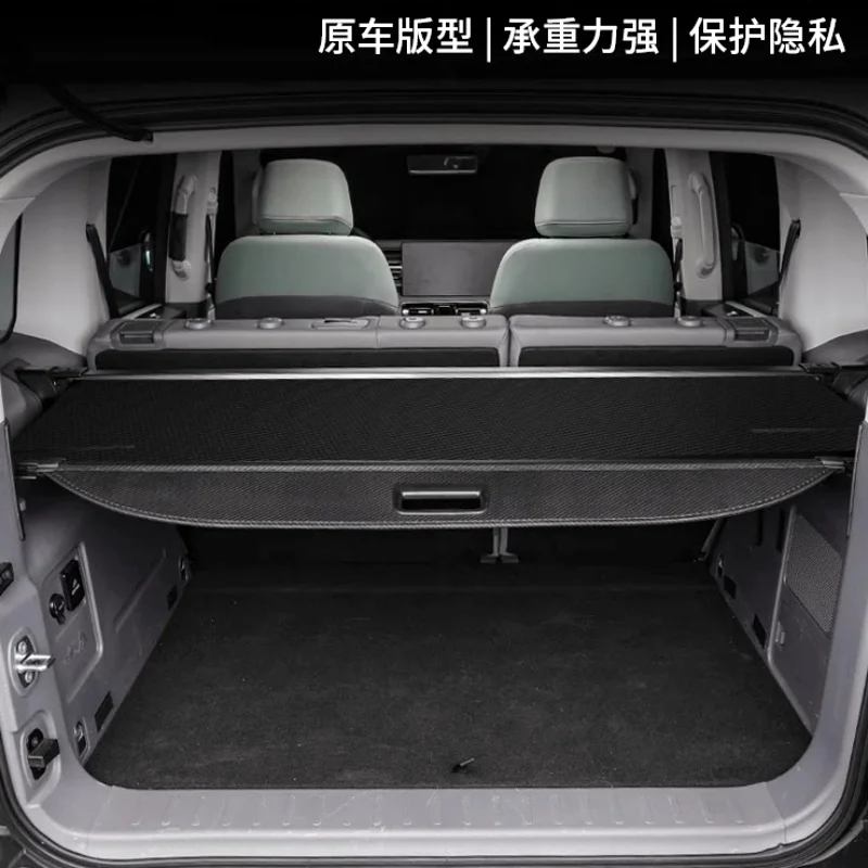 Beijing Baic Bj40 2024 Trunk Cover Curtain, Rear Trunk Storage Panel Modification Special Automotive Parts Modification Parts