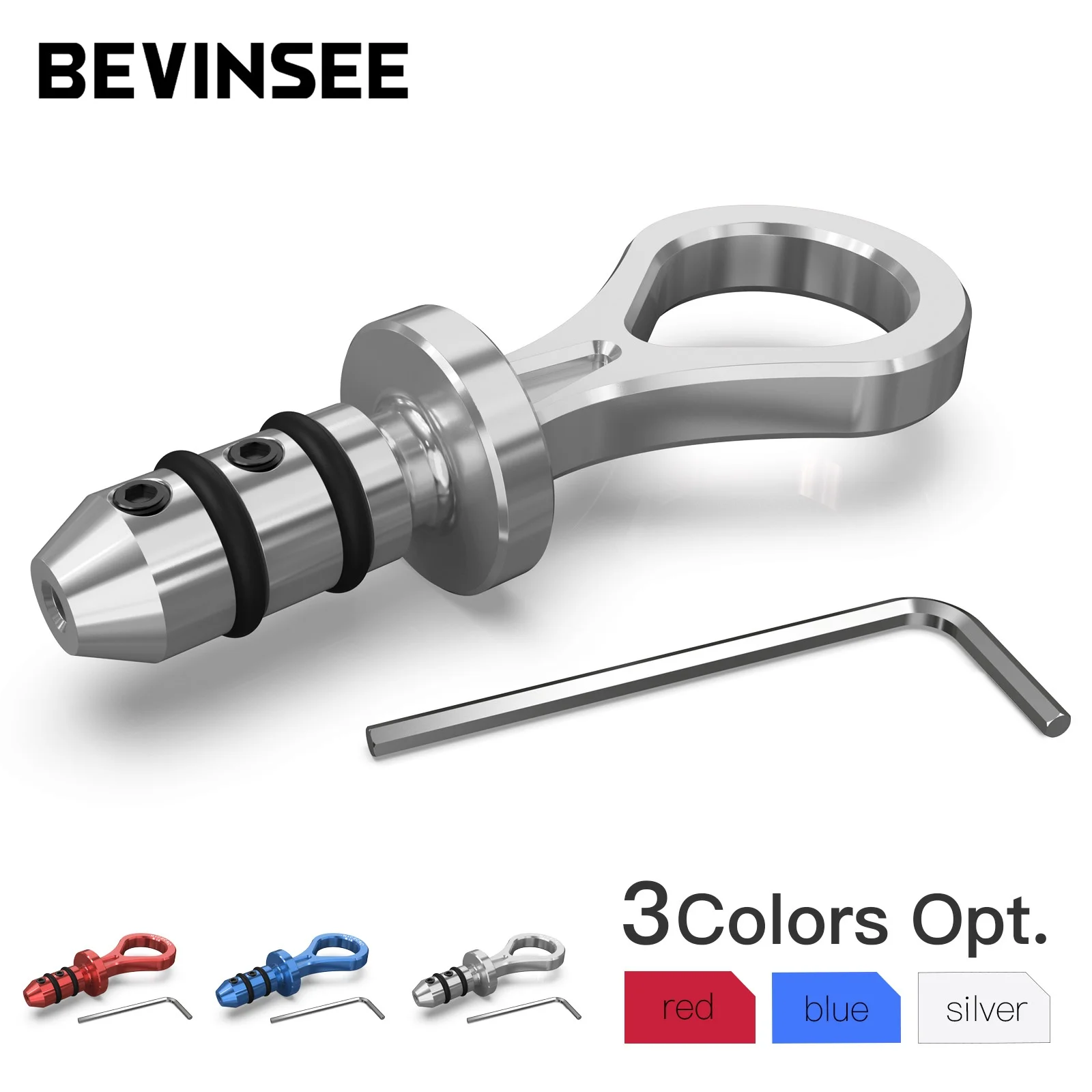 Aluminum Oil Dipstick Handle For BMW E46 E39 E85 E86 Z4 316i 325i 328i 330i 525i 530i M52TU M54 Engine