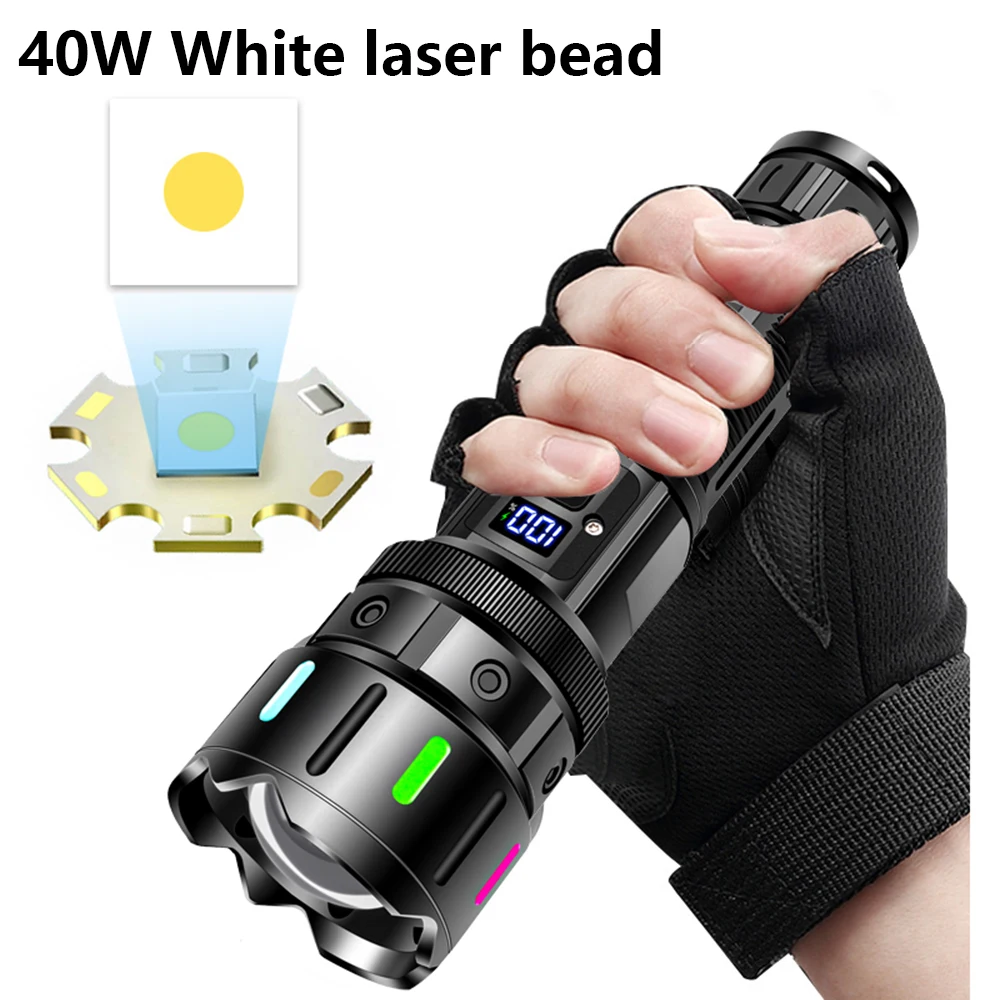 lanterna-led-de-alta-potencia-e-longo-alcance-lanterna-tatica-recarregavel-usb-lampada-poderosa-a-prova-d'Agua-com-zoom
