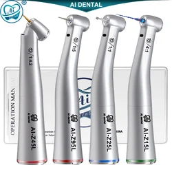 Z-Serie Dental-Winkelstück aus Stahl, Glasfaser-LED, niedrige Geschwindigkeit gegen inneren Wasserspray für E-Typ-Mikromotor