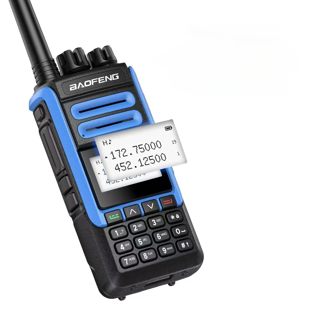 Baofeng BF-H7 Walkie Talkie za pomocą 6-segmentowego odbiornika 136-174 400-520 MHz 128 kanałów Dwukierunkowy Odporny na upadki