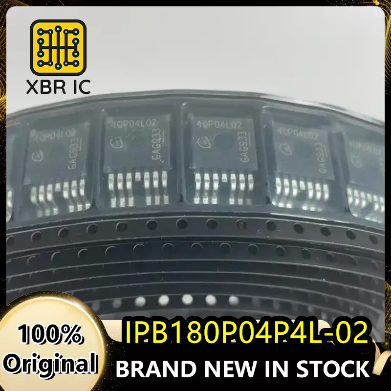 (5/50 pieces) IPB180P04P4L-02 4QP04L02 TO-263-7 Surface Mount Field Effect Transistor 40V 180A Brand New Original Fast Shipping