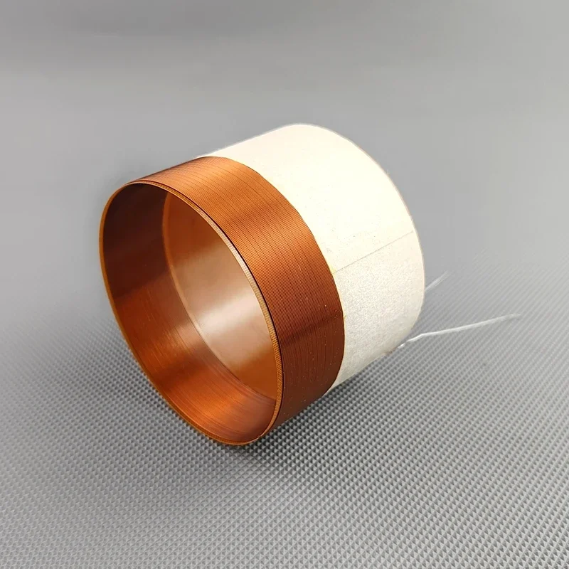 1pcs 71.5mm Woofer Speaker Voice Coil 8Ohm Glass Fiber Skeleton Bass Coil Round Copper Wire Repair Woofer Accessories DIY
